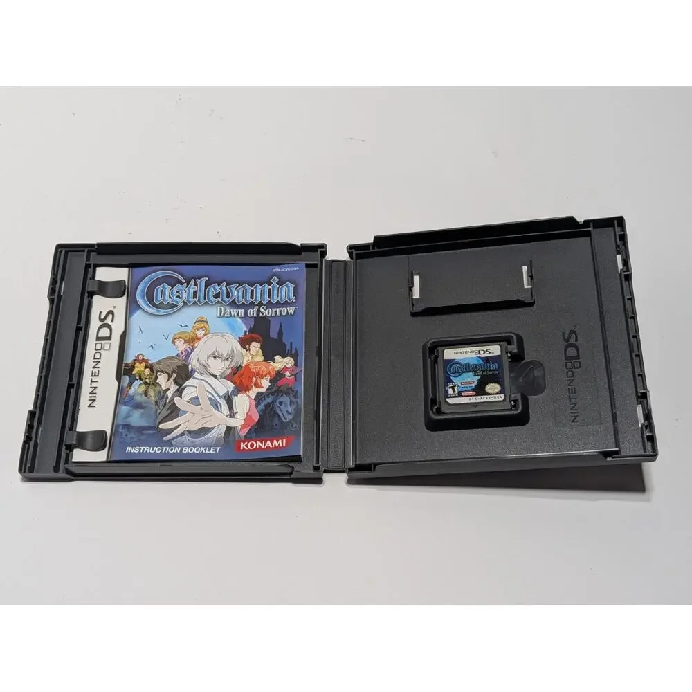Castlevania: Dawn of Sorrow‎ Nintendo DS 2005, Complete in Box, Tested Working